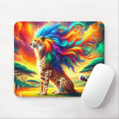 Tapis De Souris Cheetah Art (Avec souris)