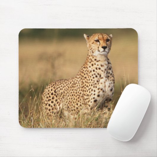 Tapis De Souris Cheetah on small mound for better visibility (Avec souris)