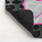 Tapis De Souris Cheetah Spot Animal Monogramme initial Souris Pad (Coin)