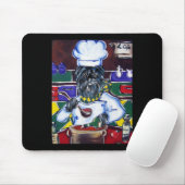 Tapis De Souris Chef Affenpinscher (Avec souris)