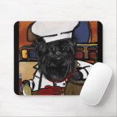 Tapis De Souris Chef Affenpinscher (Avec souris)