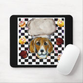 Tapis De Souris Chef beagle (Avec souris)