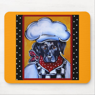 Tapis De Souris Chef Black Lab