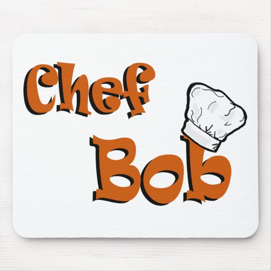 Tapis De Souris Chef Bob (Devant)