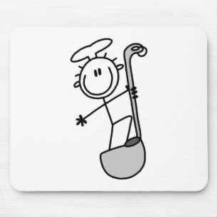 Tapis De Souris Chef Bonhomme Allumette Avec Louche