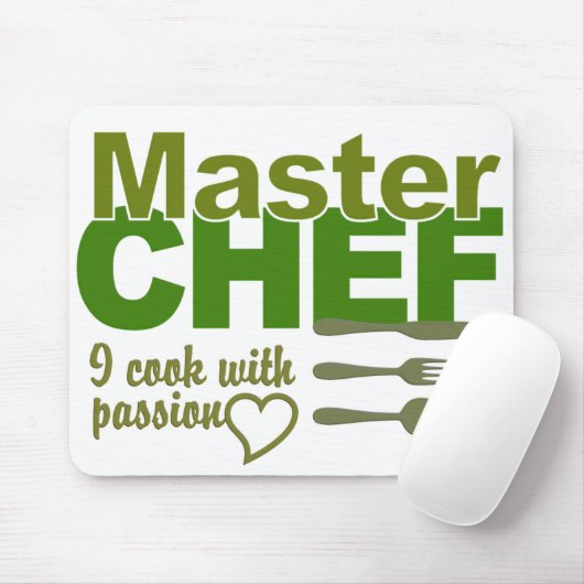 Tapis De Souris Chef chef mousepad (Avec souris)