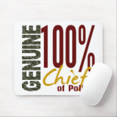 Tapis De Souris Chef de police véritable (Avec souris)