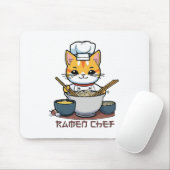 Tapis De Souris Chef de Ramen (Avec souris)