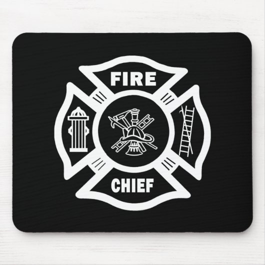 Tapis De Souris Chef des pompiers (Devant)