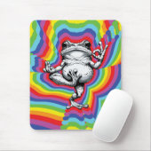 Tapis De Souris Chef-d'œuvre de Grenouille Zen (Avec souris)