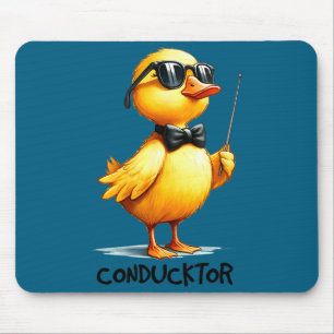 Tapis De Souris Chef d'orchestre, Citation Canard Drôle