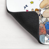 Tapis De Souris Chef drôle de Français de bande dessinée (Coin)