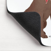 Tapis De Souris Chef Labrador Retriever Chocolat (Coin)