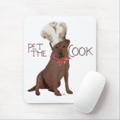 Tapis De Souris Chef Labrador Retriever Chocolat (Avec souris)