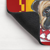 Tapis De Souris Chef Pug (Coin)