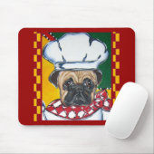 Tapis De Souris Chef Pug (Avec souris)