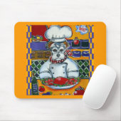 Tapis De Souris Chef Schnauzer (Avec souris)