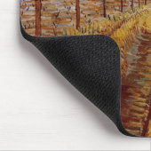 Tapis De Souris Chemin dans un champ, saules de Vincent van Gogh (Coin)