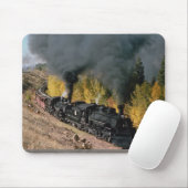 Tapis De Souris Chemin de fer de Cumbres et de Toltec, no. 487 et (Avec souris)