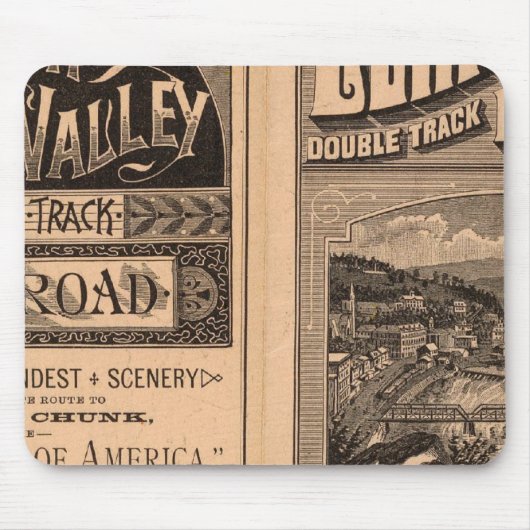 Tapis De Souris Chemin de fer de Lehigh Valley (Devant)