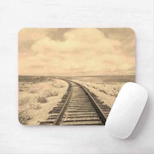 Tapis De Souris Chemin de fer Mousepad (Avec souris)