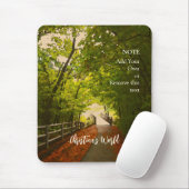 Tapis De Souris CHEMIN DE LA FORÊT Automne 07 - Souris (Avec souris)