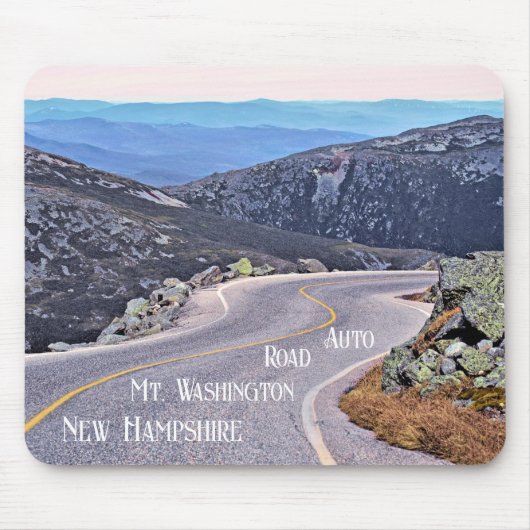 Tapis De Souris Chemin de l'automobile Granite Tops Mousepad (Devant)