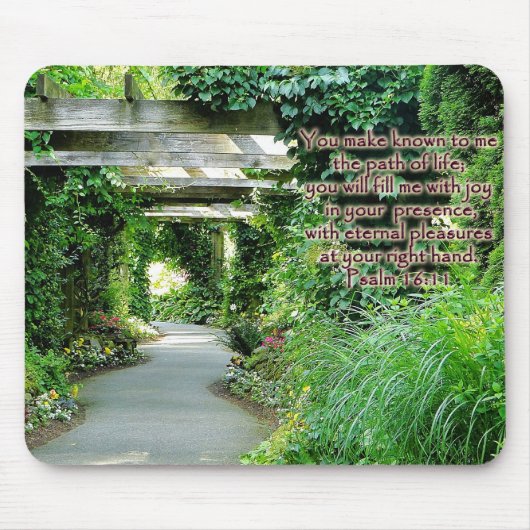 Tapis De Souris Chemin spirituel Inspirational Mousepad (Devant)