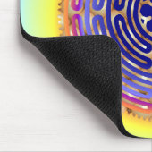 Tapis De Souris Chemins Mousepad de lumière de perle de labyrinthe (Coin)