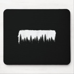 Tapis De Souris Chemise Arbre, Forêt Bio De Coton, Graphique Écran
