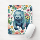 Tapis De Souris Chemise bébé Manatee (Avec souris)