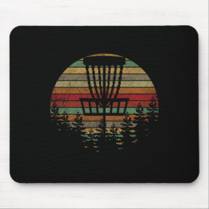 Tapis De Souris Chemise de golf à disque rétro vintage Frolf disqu