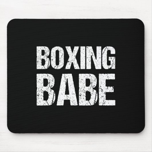 Tapis De Souris Chemise de kickboxing Boxe Bybe  (Devant)