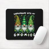 Tapis De Souris Chemise de la Saint-Patrick Femmes - Shenanigans a (Avec souris)