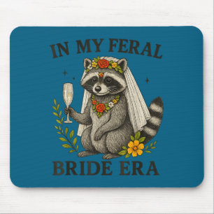 Tapis De Souris Chemise de mariée à l'ère de la mariée sauvage drô