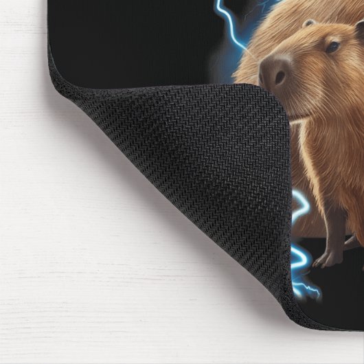 Tapis De Souris Chemise de Noël en métal lourd Capybara _ Funny Ho (Coin)