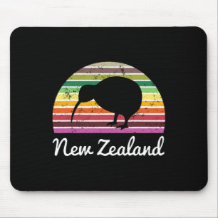 Tapis De Souris Chemise de Nouvelle-Zélande Oiseau Kiwi Cadeau de