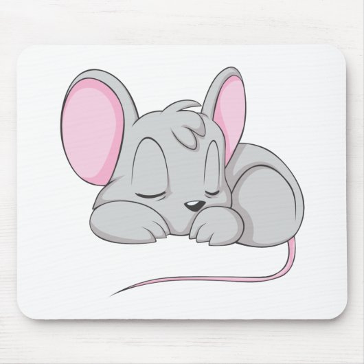 Tapis De Souris Chemise de petit somme de rat de souris de bébé de (Devant)