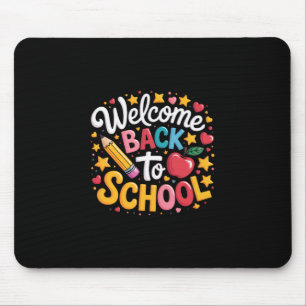 Tapis De Souris Chemise de retour à l'école drôle garçons filles e