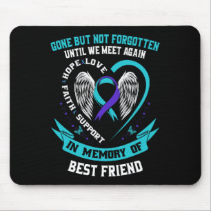 Tapis De Souris Chemise De Sensibilisation Au Suicide Meilleur Ami