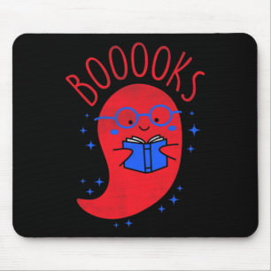 Tapis De Souris Chemise de sensibilisation mignonne Ghost Livre Le
