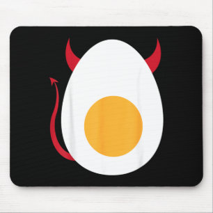 Tapis De Souris Chemise d'Halloween aux œufs farcis _ Œuf cuit à l