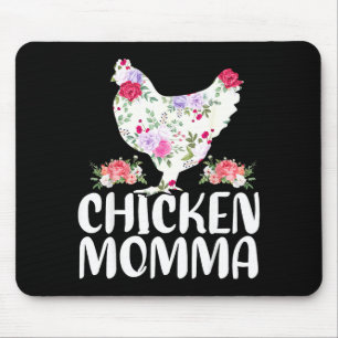 Tapis De Souris Chemise drôle de maman poule pour femmes fête des