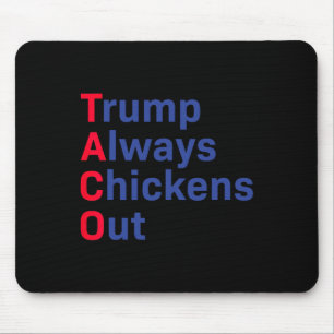 Tapis De Souris Chemise drôle de taco Trump Tee Trump toujours pou