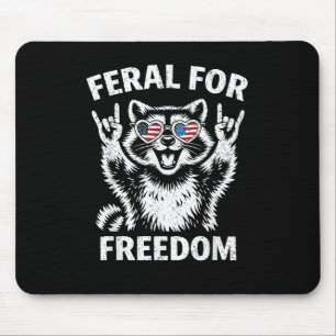 Tapis De Souris Chemise du 4 juillet Liberté Patriotique Hommes Fe