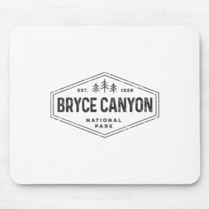 Tapis De Souris Chemise du parc national de Bryce Canyon Rétro Hex