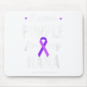 Tapis De Souris Chemise Finale Je Porte Violet Pour Mon Adjudant N
