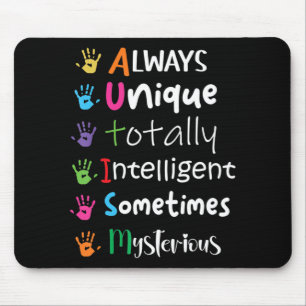 Tapis De Souris Chemise Kindness sensibilisation sur l'autisme tou