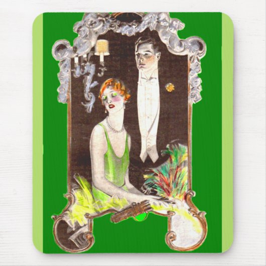 Tapis De Souris Chemise Leyendecker Arrow 1920 et no 2 (Devant)