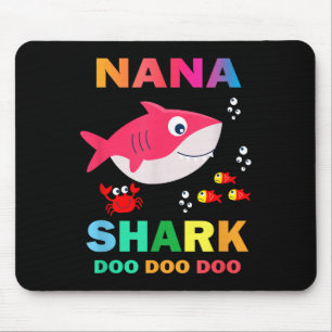 Tapis De Souris Chemise Nana Shark, Cadeau de la fête des Pères de